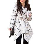 CHICWISH Women’s Off-White Wool Blend Coat