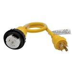 Parkworld 30A to 50A Shore Power Adapter Cable