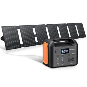 PGYOB Portable Power Station with Solar Panel