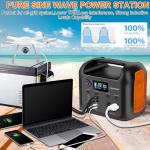 PGYOB Portable Power Station with Solar Panel