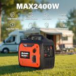 MAXLANDER 2400W Quiet Portable Inverter Generator