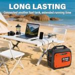 MAXLANDER 2400W Quiet Portable Inverter Generator