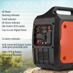 MAXLANDER 2400W Quiet Portable Inverter Generator
