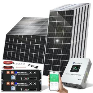 ECO-WORTHY 5000W Off-Grid Solar Power Kit