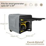 Heavy Duty Waterproof Cover for Portable Generators