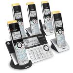 VTech Long Range 5 Handset Cordless Phone Set