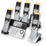 VTech Long Range 5 Handset Cordless Phone Set