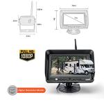 Yuwei Wireless Backup Camera System with 7" Monitor