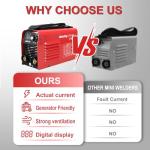 Winbegin 125A 110V Mini Stick Welder with Digital Display