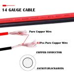 DC 8mm Male to SAE Connector Adapter Cable