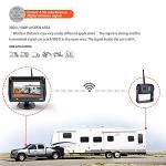 Yuwei Wireless Backup Camera System with 7" Monitor