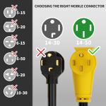 50 Amp 25 FT RV/EV Extension Cord with Grip