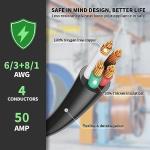 50 Amp 25 FT RV/EV Extension Cord with Grip