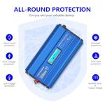 2000W Power Inverter with LCD Display and USB Ports