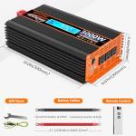 3000W Pure Sine Wave Inverter with Dual USB Ports