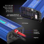 2000W Power Inverter with LCD Display and USB Ports