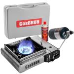 GasBRUH Dual Fuel Propane Butane Camping Stove