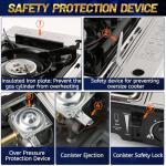 GasBRUH Dual Fuel Propane Butane Camping Stove