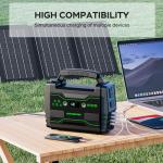 MARBERO 100W Solar Generator with Foldable Panels