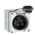 Muelnmey 30Amp Weatherproof Power Inlet Box