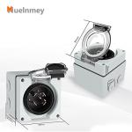 Muelnmey 30Amp Weatherproof Power Inlet Box
