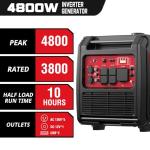 PowerSmart 4800-Watt Portable Inverter Generator