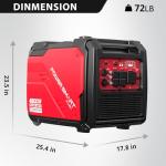PowerSmart 4800-Watt Portable Inverter Generator