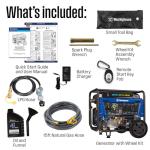 Westinghouse 12500W Tri-Fuel Portable Generator