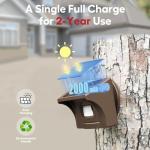 eMACROS Pro 4 Solar Driveway Alarm & App