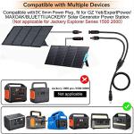 MJPOWER 16.5Ft Solar Adapter Cable for Power Stations