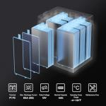 UPLUS 12V 4AH Rechargeable AGM Battery