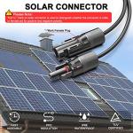 MJPOWER 16.5Ft Solar Adapter Cable for Power Stations