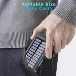 YOLOSKS 39800mAh Solar Power Bank with Flashlight