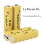 FULIN 12 Pack 1.2V AA Ni-Cd Rechargeable Batteries