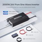 Renogy 2000W Pure Sine Wave Inverter 4000W Peak