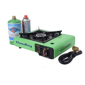 Flame King Dual Fuel Camping Stove - Portable Burner