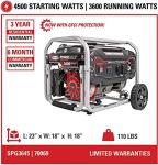SIMPSON PowerShot 3,600 Watt Portable Generator
