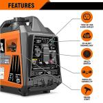 GENMAX 2800W Portable Generator with CO Sensor