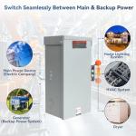 100A Heavy Duty Generator Transfer Switch, 24000W