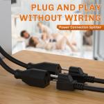 WELLUCK 15 Amp RV Power Inlet with Extension Cord