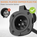 WELLUCK 15 Amp RV Power Inlet with Extension Cord