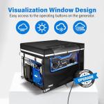 Running Generator Cover with Access Points, 32"x24"x24