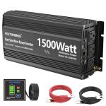 1500W Pure Sine Wave Power Inverter 12V to 120V