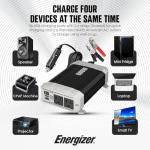 Energizer 600W Car Power Inverter with USB Ports