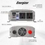 Energizer 600W Car Power Inverter with USB Ports