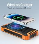 GOODaaa 36000mAh Power Bank with Wireless Charging