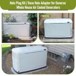 Hole Plug Kit for G-enerac Generators - 4 Pcs