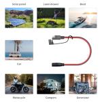 ELFCULB 6FT SAE Extension Cable with 8mm Connector