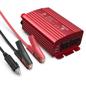 BESTEK 500W Power Inverter with Dual USB Charger