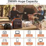 300W Portable Power Station for Camping & Home